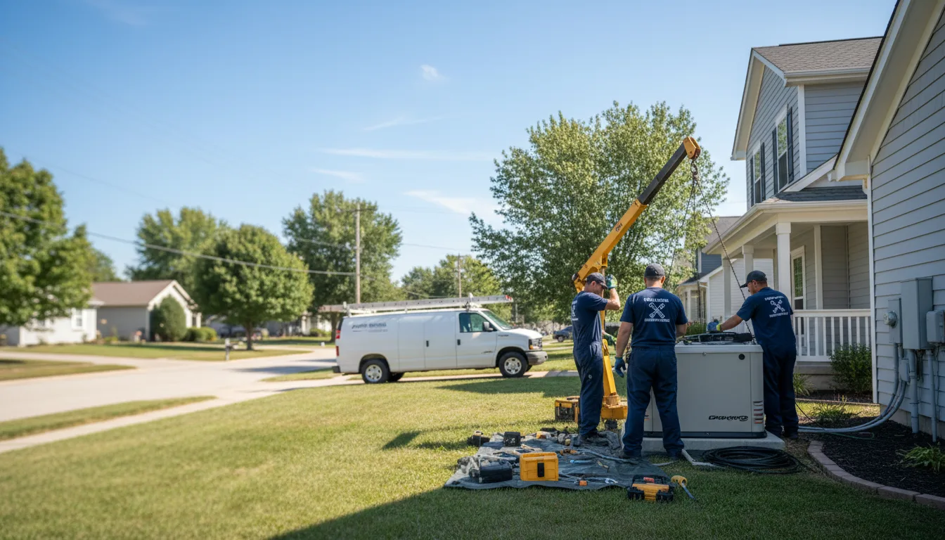 Generator Installation in Peotone, IL near me